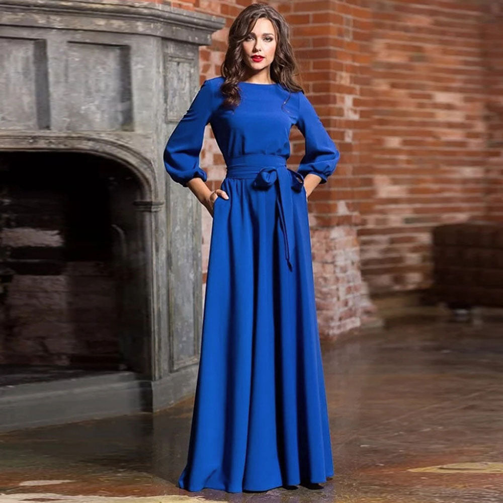 Plus size evening dress